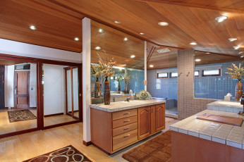 Картинка интерьер ванная+и+туалетная+комнаты стиль цветы дизайн ванная