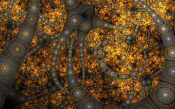 Картинка 3д+графика фракталы+ fractal цвета фон узор