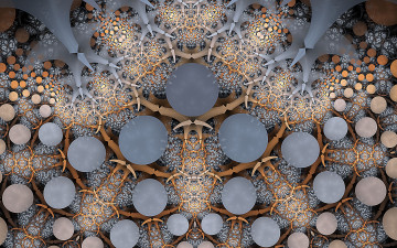 Картинка 3д+графика фракталы+ fractal узор цвета фон