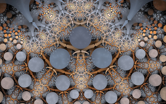 Обои картинки фото 3д графика, фракталы , fractal, узор, цвета, фон