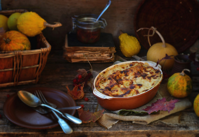 Обои картинки фото еда, вторые блюда, запеканка