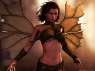 Картинка 3д+графика эльфы+ elves фон эльфийка взгляд