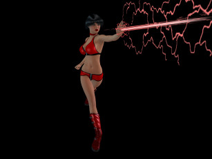 Картинка 3д+графика фантазия+ fantasy магия фон взгляд девушка