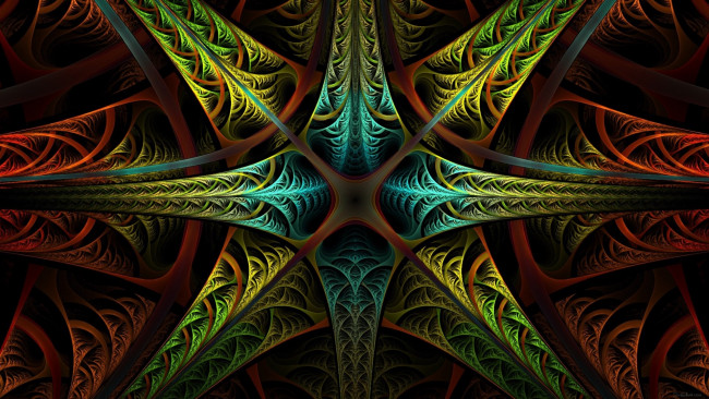 Обои картинки фото 3д графика, фракталы , fractal, цвета, фон, узор