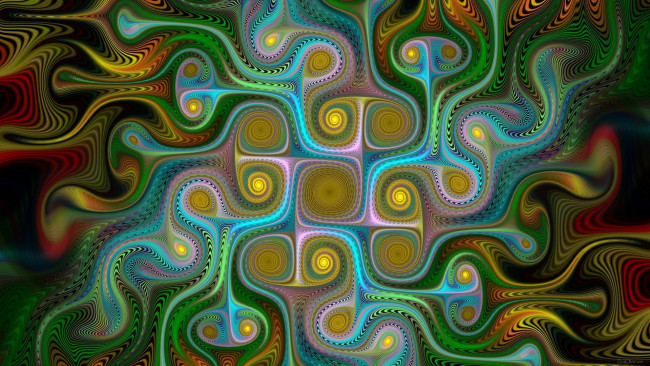 Обои картинки фото 3д графика, фракталы , fractal, цвета, фон, узор