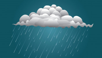 Картинка векторная+графика природа+ nature капли облако фон дождь тучи настроение вода