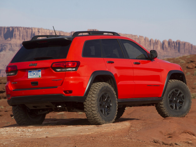 Обои картинки фото jeep grand cherokee trailhawk ii concept 2013, автомобили, jeep, grand, cherokee, 2013, concept, ii, trailhawk