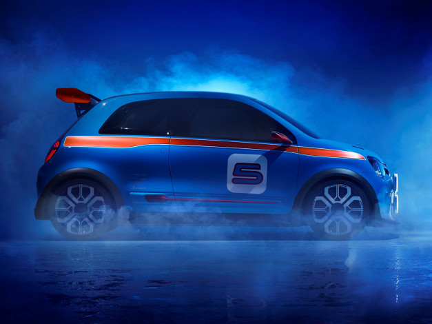 Обои картинки фото renault twinrun concept 2013, автомобили, renault, twinrun, concept, 2013