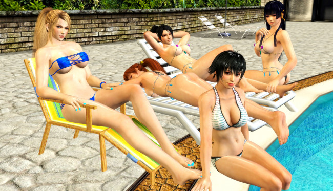 Обои картинки фото 3д графика, люди , people, фон, девушки, взгляд