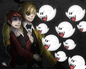 обоя мультфильмы, gravity falls, билл, диппер