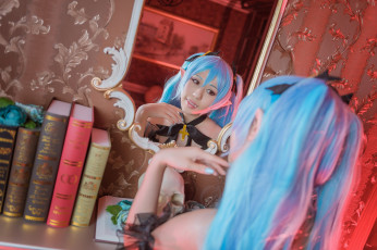 Картинка разное cosplay+ косплей девушка образ наряд