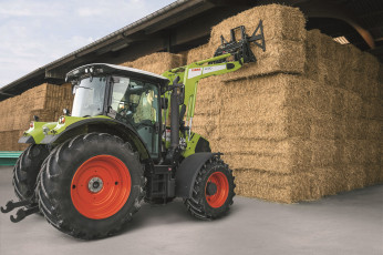 Картинка техника фронтальные+погрузчики claas