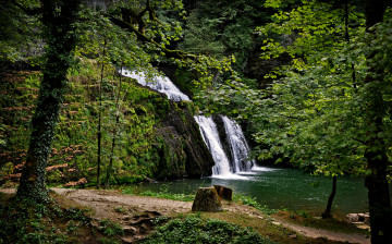 Картинка природа водопады простор