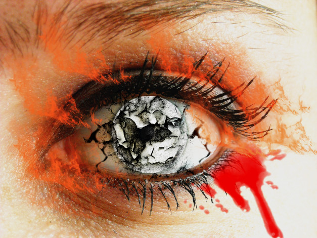 Обои картинки фото рисованное, - другое, ресницы, глаз, фон