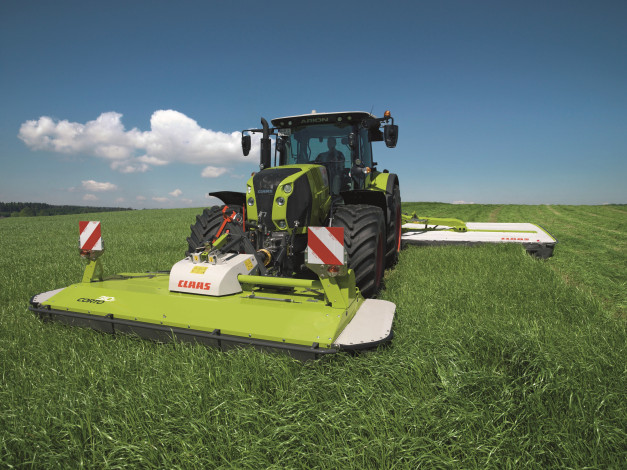 Обои картинки фото техника, газонокосилки, claas