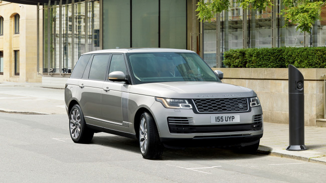 Обои картинки фото range rover p400e plug in hybrid 2018, автомобили, range rover, range, rover, p400e, plug, hybrid, 2018