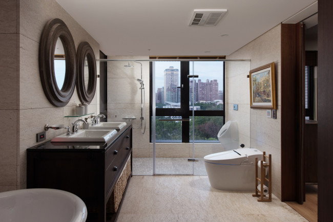 Обои картинки фото интерьер, ванная и туалетная комнаты, ванная, стиль, дизайн