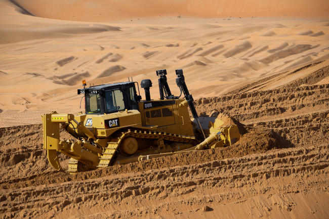 Обои картинки фото техника, бульдозеры, caterpillar