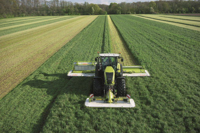 Обои картинки фото техника, газонокосилки, claas