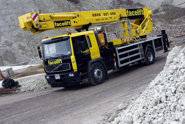 Обои картинки фото техника, краны, volvo