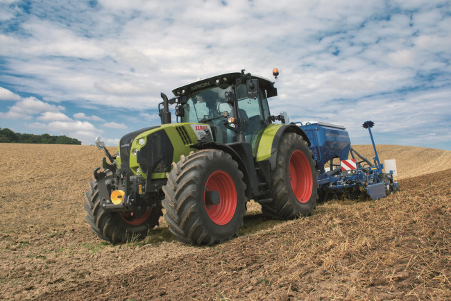 Обои картинки фото техника, тракторы, claas