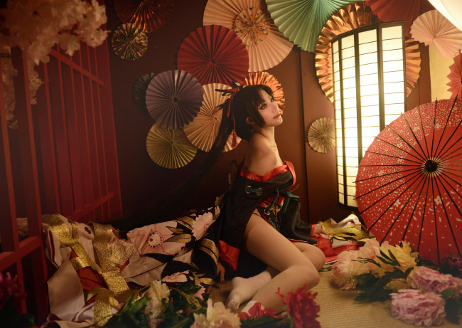 Обои картинки фото разное, cosplay , косплей, девушка, образ, наряд