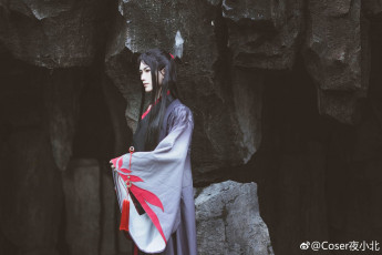 Картинка разное cosplay+ косплей парень костюм кимоно скала