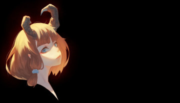 Картинка аниме ангелы +демоны девушка