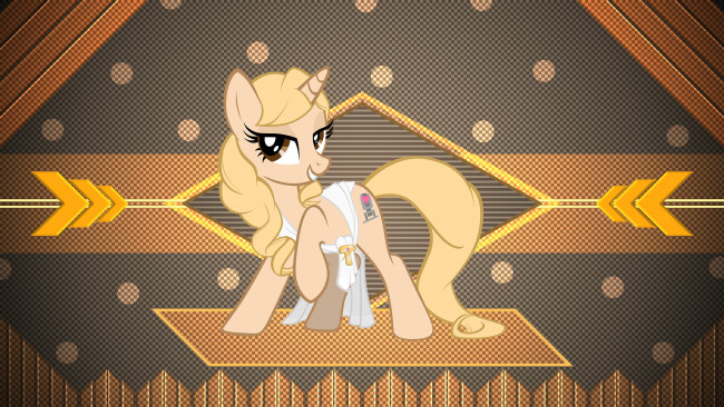 Обои картинки фото мультфильмы, my little pony, пони, фон