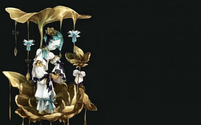 Обои картинки фото аниме, houseki no kuni, девушка