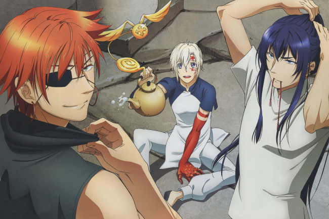 Обои картинки фото аниме,  gray-man, парни