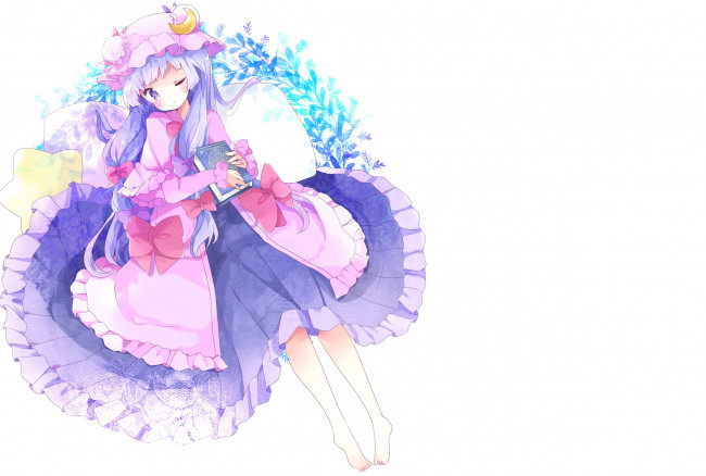 Обои картинки фото аниме, touhou, девочка