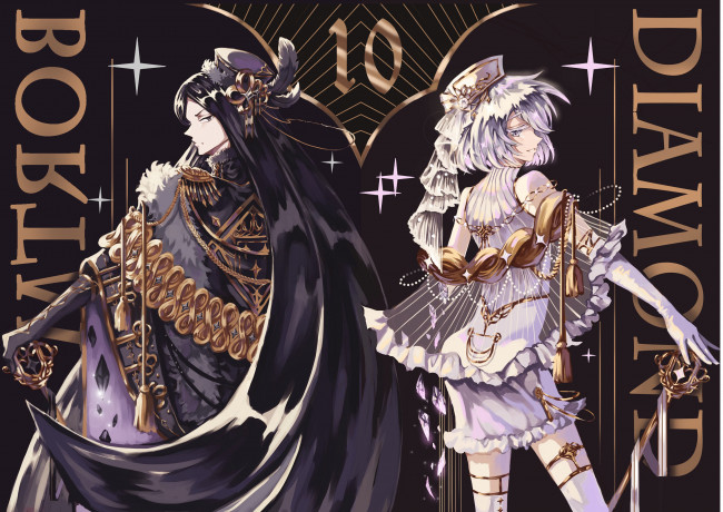 Обои картинки фото аниме, houseki no kuni, страна, самоцветов