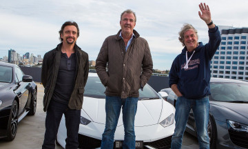 Картинка разное знаменитости экс ведущие телешоу top gear джереми кларксон ричард хаммонд джеймс мэй мужчины автомобили