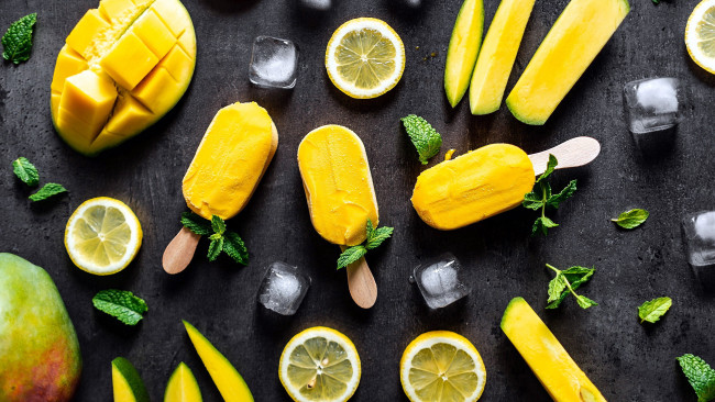 Обои картинки фото еда, мороженое,  десерты