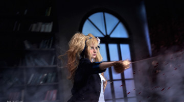 Картинка девушки kirdjava костюм образ шпага кровь комната