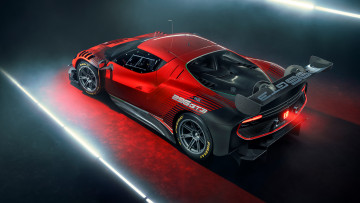 Картинка спорт автоспорт ferrari 296 gt3 2022 феррари