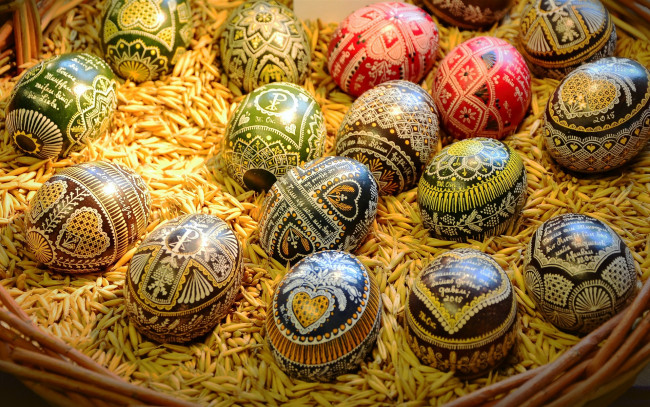 Обои картинки фото праздничные, пасха, писанки