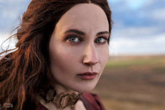 Обои картинки фото девушки, алёна слюнкова , saint hysteria, лицо, образ