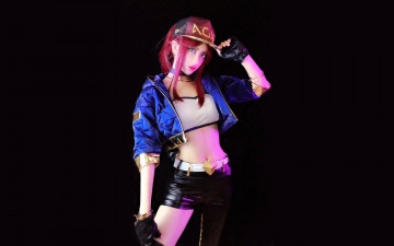 Картинка девушки -+креатив +косплей костюм образ кепка