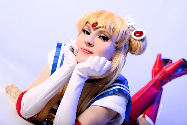 Обои картинки фото девушки, - креатив,  косплей, костюм, образ