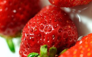 обоя еда, клубника,  земляника