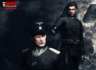 обоя видео игры, смерть шпионам,  момент истины, немец, фашист, разведчик, пистолет, пещера
