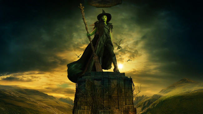 Обои картинки фото кино фильмы, wicked,  for good, elphaba, for, good