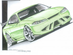 Картинка silvia автомобили nissan datsun