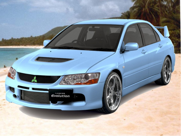 Обои картинки фото автомобили, mitsubishi