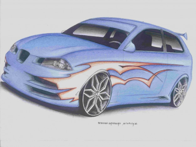 Обои картинки фото автомобили, seat