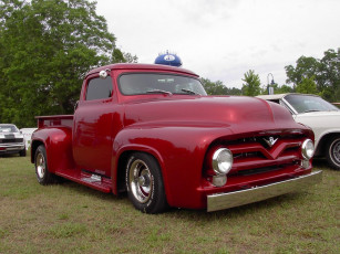 Картинка 1955 ford custom pickup classic автомобили