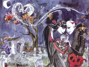 Картинка gothic girlz 05 рисованные люди