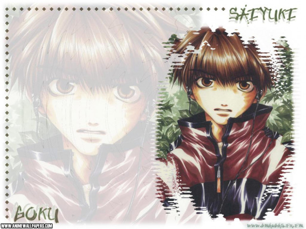 Обои картинки фото аниме, saiyuki